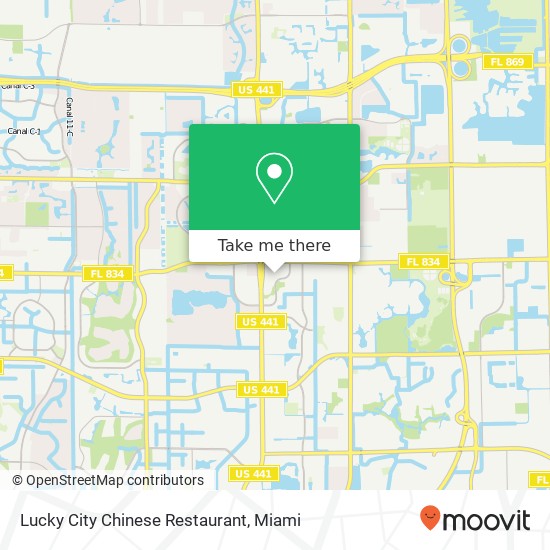 Lucky City Chinese Restaurant map