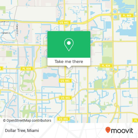 Dollar Tree map