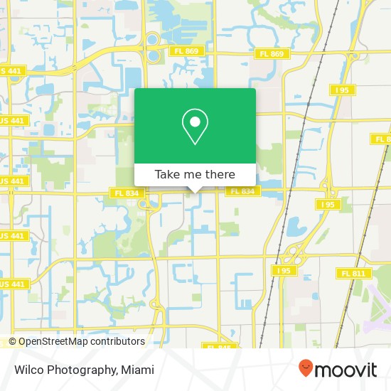 Wilco Photography map
