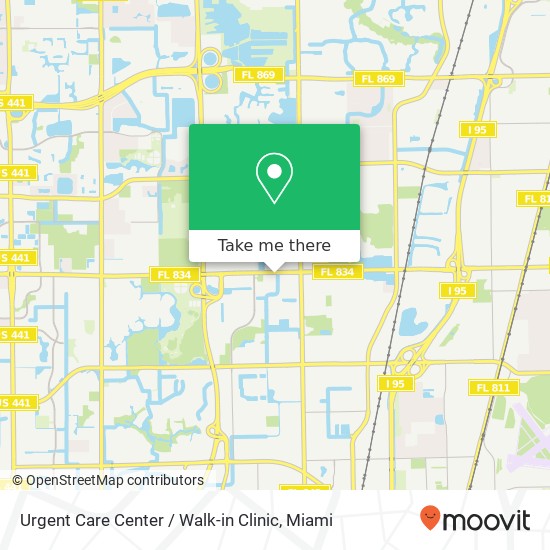 Urgent Care Center / Walk-in Clinic map