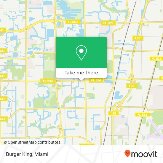 Burger King map