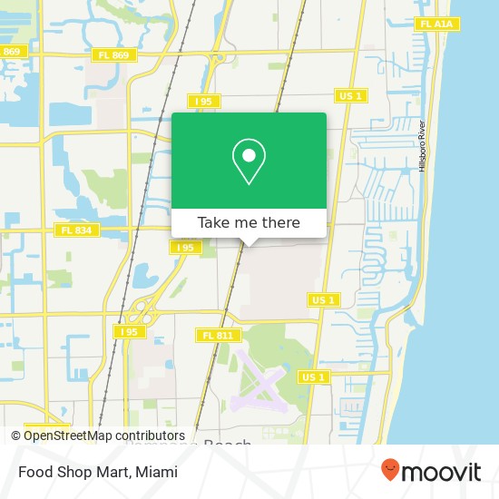 Food Shop Mart map