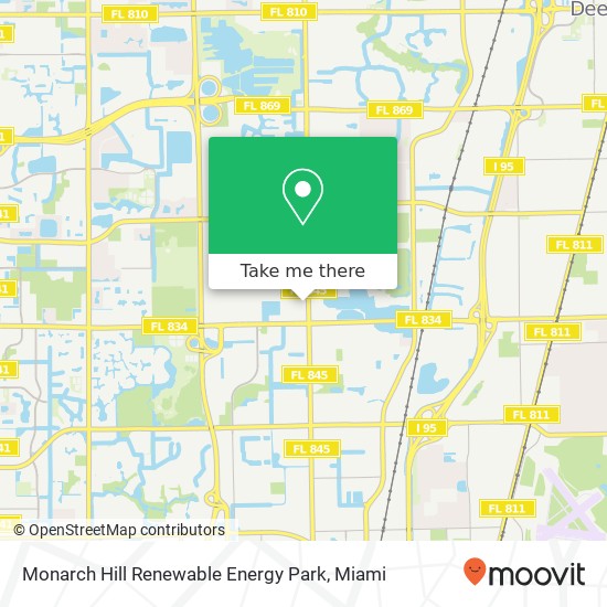 Monarch Hill Renewable Energy Park map