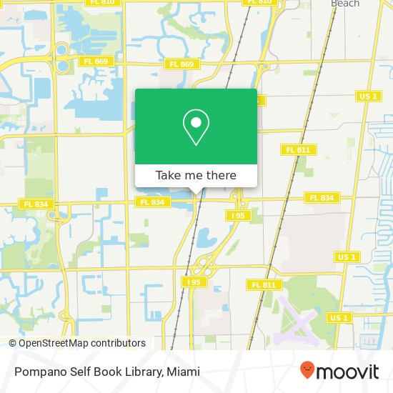 Pompano Self Book Library map