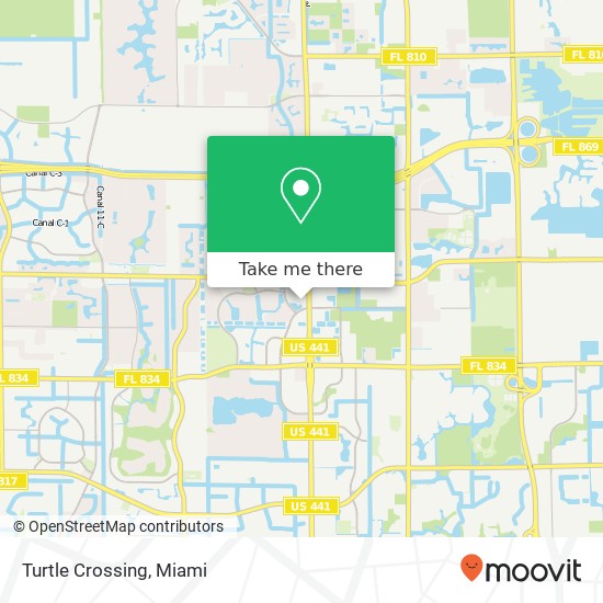 Turtle Crossing map