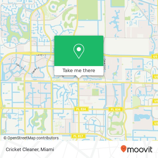 Cricket Cleaner map