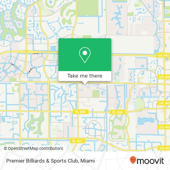 Premier Billiards & Sports Club map