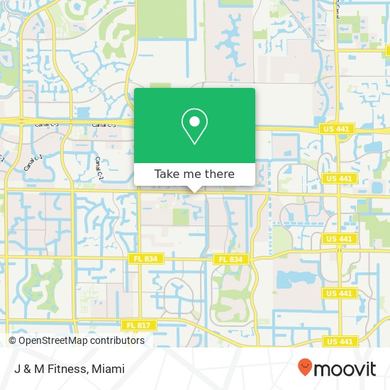 J & M Fitness map