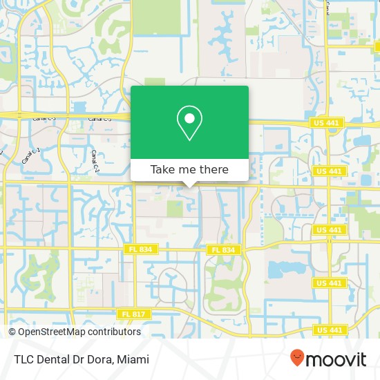 TLC Dental Dr Dora map