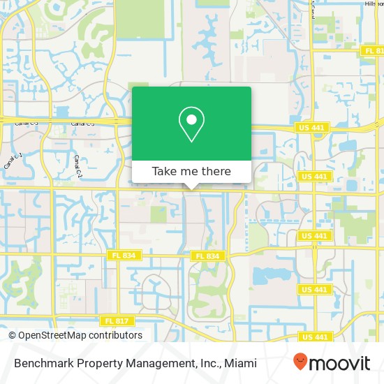 Benchmark Property Management, Inc. map