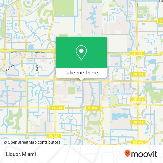 Liquor map