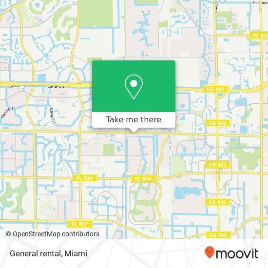 General rental map