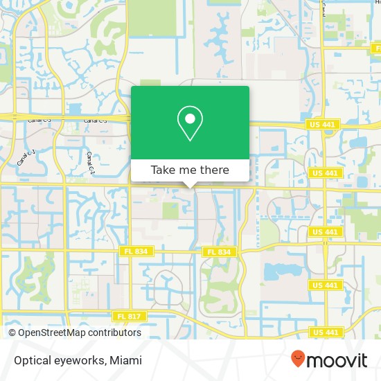 Optical eyeworks map