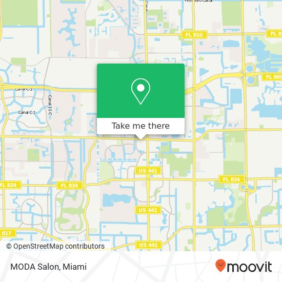 Mapa de MODA Salon