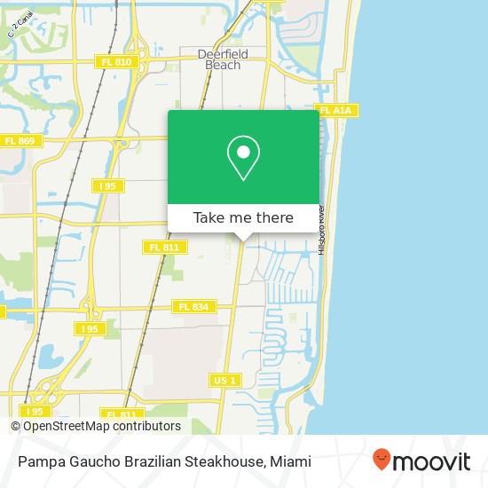 Pampa Gaucho Brazilian Steakhouse map