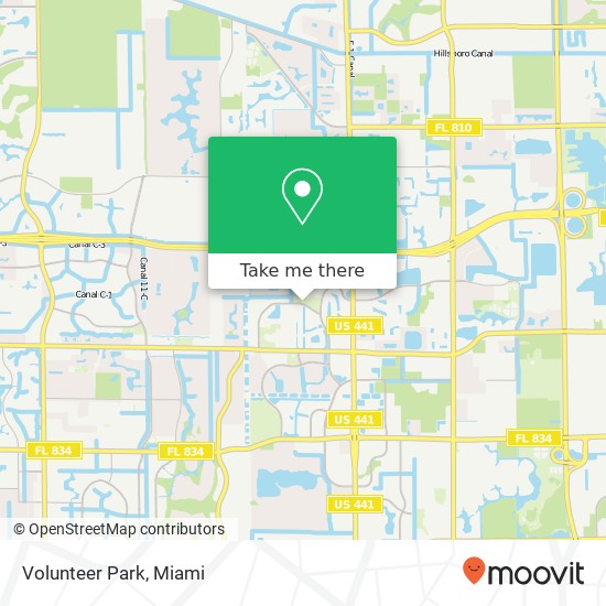 Mapa de Volunteer Park