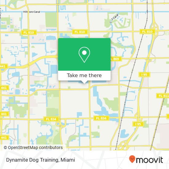Dynamite Dog Training map