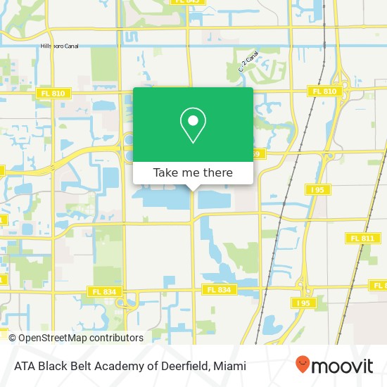 ATA Black Belt Academy of Deerfield map