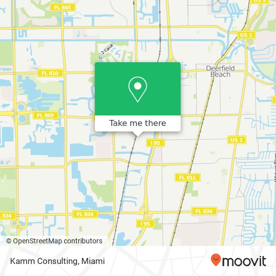 Kamm Consulting map