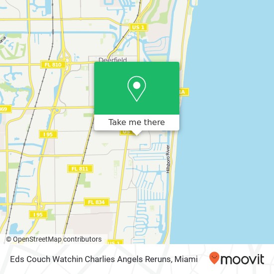 Mapa de Eds Couch Watchin Charlies Angels Reruns