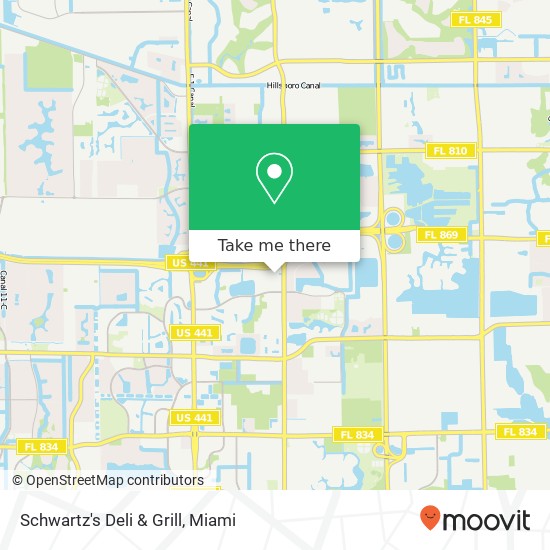 Schwartz's Deli & Grill map