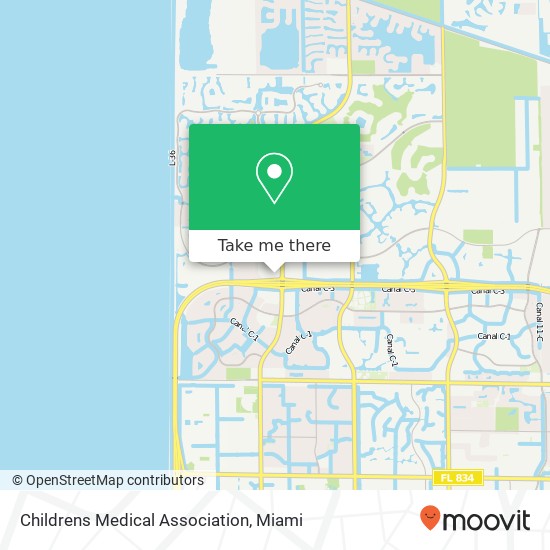 Childrens Medical Association map