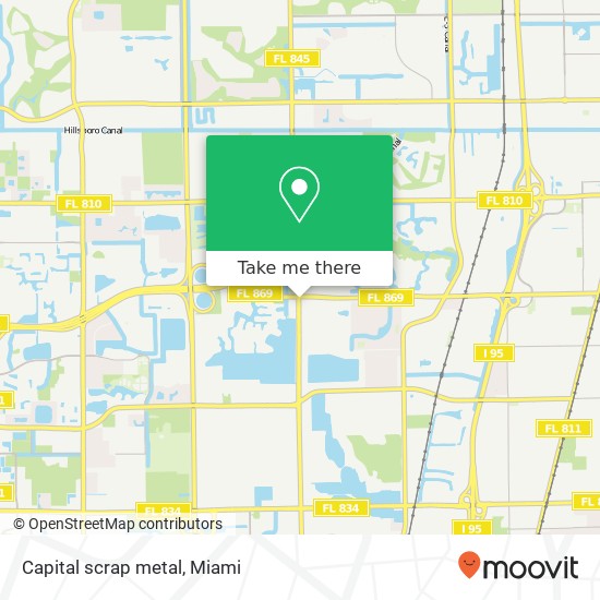 Mapa de Capital scrap metal