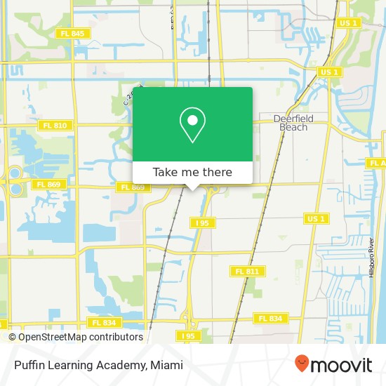 Mapa de Puffin Learning Academy