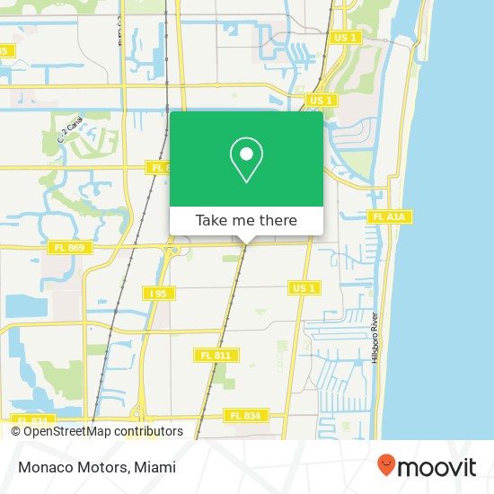 Monaco Motors map