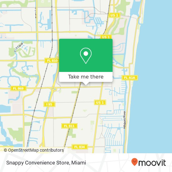 Snappy Convenience Store map