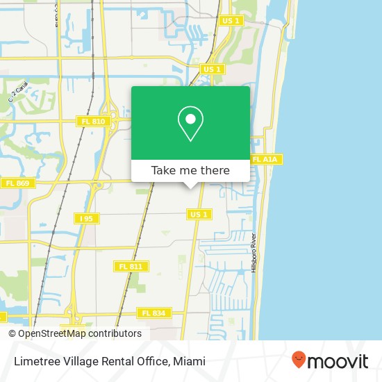 Mapa de Limetree Village Rental Office