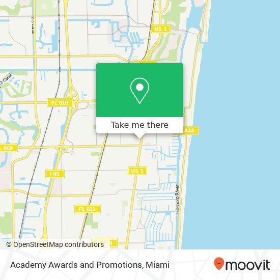 Mapa de Academy Awards and Promotions