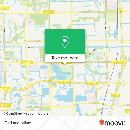 PetLand map