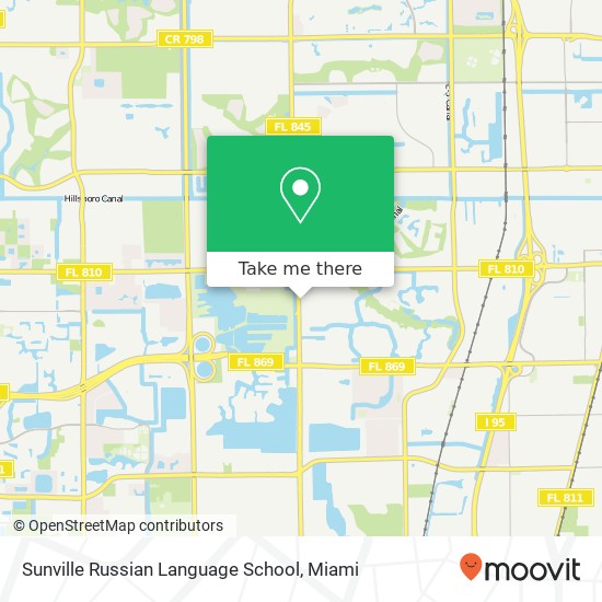 Sunville Russian Language School map