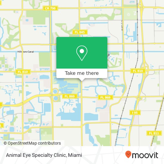 Animal Eye Specialty Clinic map