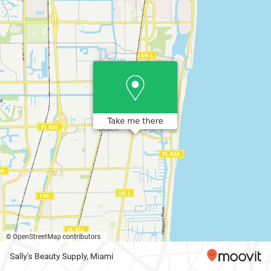 Mapa de Sally's Beauty Supply