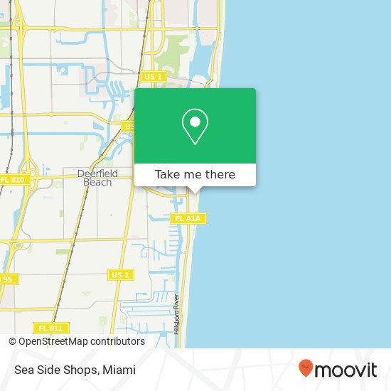 Mapa de Sea Side Shops