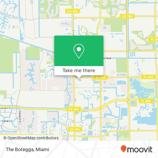 The Botegga map