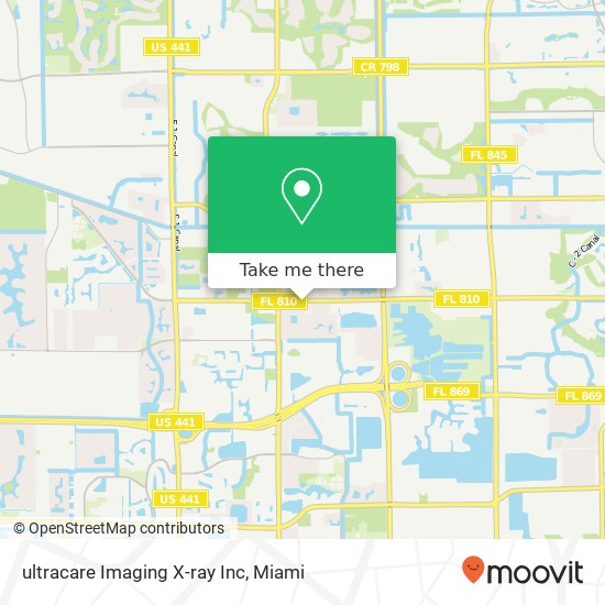 ultracare Imaging X-ray Inc map