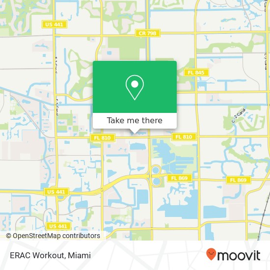 ERAC Workout map