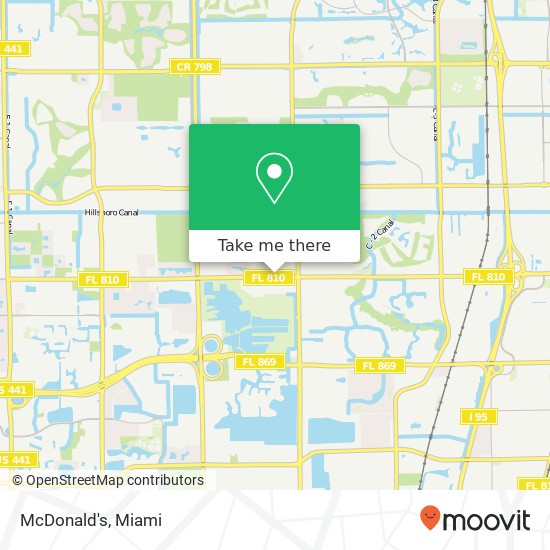 McDonald's map