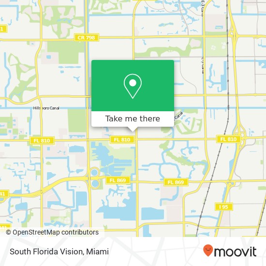 South Florida Vision map