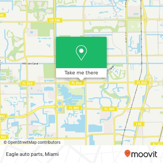 Eagle auto parts map