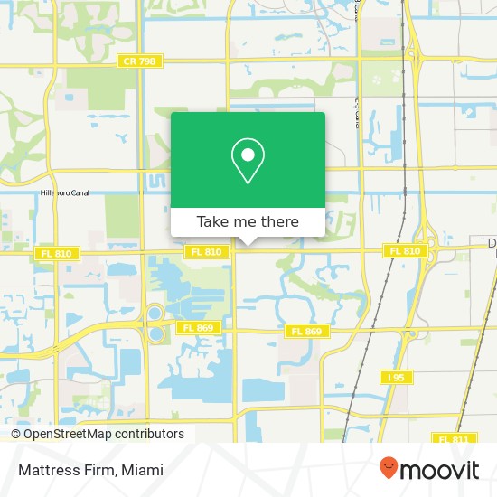 Mapa de Mattress Firm