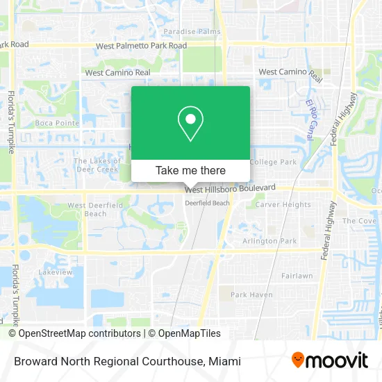 Mapa de Broward North Regional Courthouse