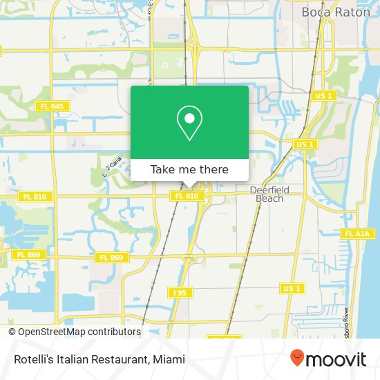 Rotelli's Italian Restaurant map