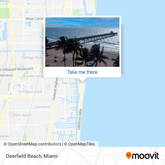 Deerfield Beach map