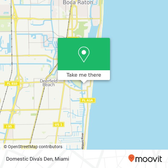Domestic Diva's Den map