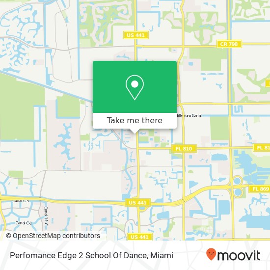Perfomance Edge 2 School Of Dance map