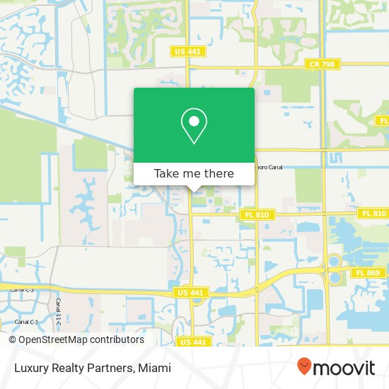 Luxury Realty Partners map